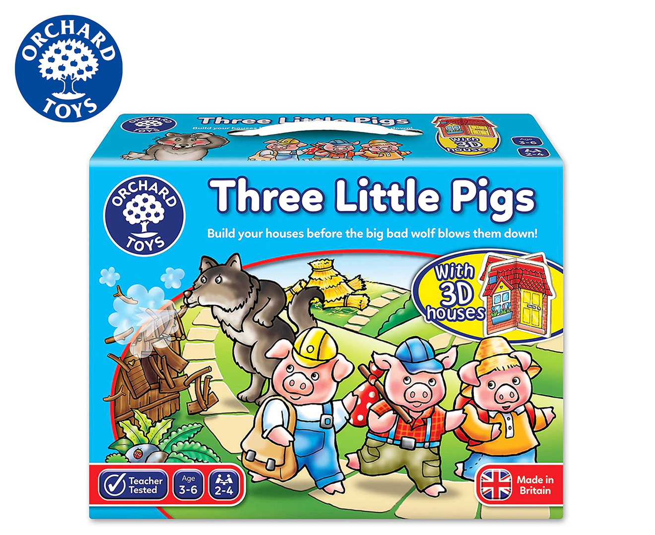 Orchard Toys Game - Three Little Pigs