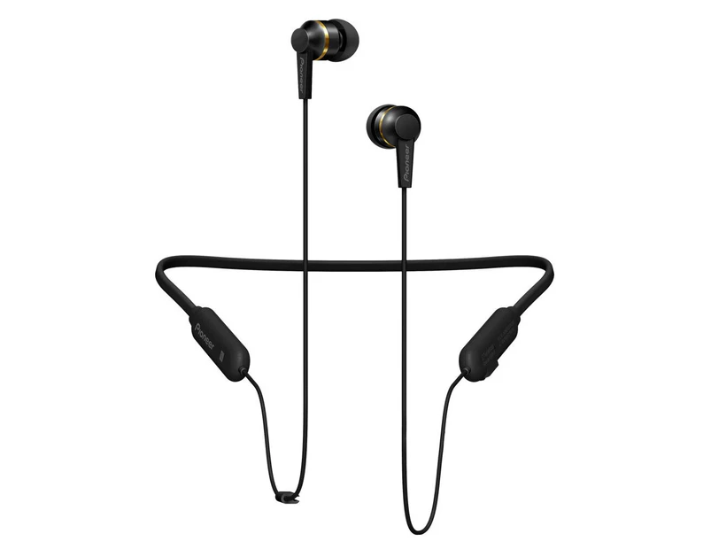 Pioneer Wireless Bluetooth C7 Special Edition Neckband In Ear Earphones Black
