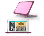 WIWU HY Laptop Case Hard Plastic Skin Protective Cover For Apple MacBook 11 Air A1465/A1370-Purple