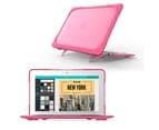 WIWU HY Laptop Case Hard Plastic Skin Protective Cover For Apple MacBook 12 Retina A1534/A1931-Rose Red 1