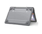 WIWU HY Laptop Case Hard Plastic Skin Protective Cover For Apple MacBook 13 Air A1369/A1466-Gray