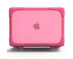 WIWU HY Laptop Case Hard Plastic Skin Protective Cover For Apple MacBook 13 Pro New With Touch Bar A1706/A1708/A1989/A2159-Rose Red