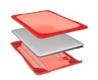 WIWU HY Laptop Case Hard Plastic Skin Protective Cover For Apple MacBook 13 Air A1932 2018/2019-Red 6