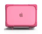 WIWU HY Laptop Case Hard Plastic Skin Protective Cover For Apple MacBook 12 Retina A1534/A1931-Rose Red 5