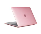 WIWU Crystal Case New Laptop Case Hard Protective Shell For Apple MacBook A1932/A2179-Pink