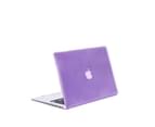 WIWU Crystal Case New Laptop Case Hard Protective Shell For Apple MacBook MC207/MC516/A1342/A1331-Purple