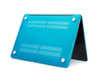 WIWU Matte Case New Laptop Case Hard Protective Shell For Apple MacBook 12 Retina A1534-Aqua Blue