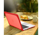 WIWU HY Laptop Case Hard Plastic Skin Protective Cover For Apple MacBook 13 Air A1932 2018/2019-Red