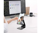 WIWU 3-in-1 Adjustable Phone Stand Holder Portable Mount With iWatch Charging Station For in 4-13inch Smartphone/Tablet/Switch Desk Dock