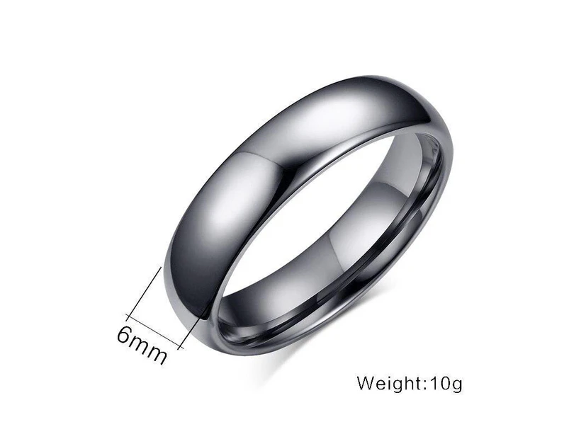 Tungsten Ring for  Men  and Women 6mm