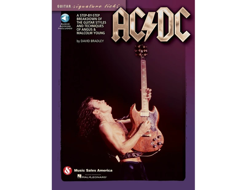 AC/DC Guitar Signature Licks Book/Online Audio (Softcover Book/Online Audio)