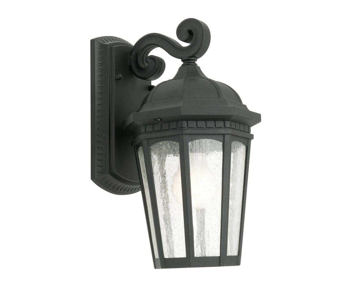 Cougar CAMBRIDGE - 25W Exterior Wall Light - Black