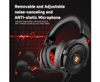 KSA E900 PRO Gaming Headset Xbox One Headset with 7.1 Surround Sound, Headset Noise Cancelling Over Ear Headphones with Mic&LED Light