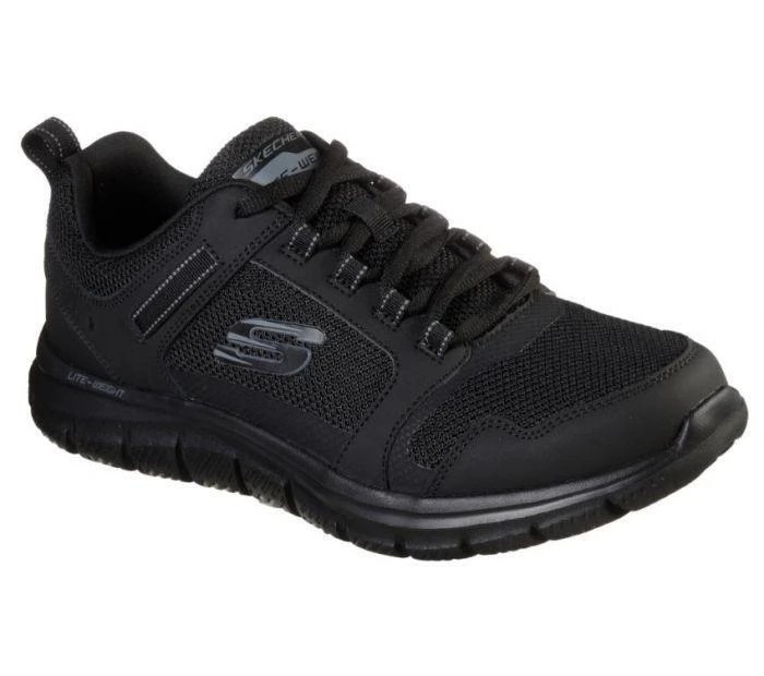 Skechers Men's Track - Knockhill Shoes Sneakers Trainers - Black