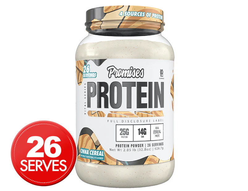 Olympus Lyfestyle Promises Protein Powder Cinna Cereal 928.7g