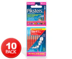 Piksters 10-Pack Interdental Brushes Size 4