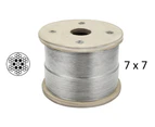 1.2mm Clear Coated 7x7 G304 Stainless Steel Wire Rope
