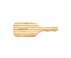 Bass Brushes 100% Bamboo Wood Handle & Bristle Large Square Paddle Bamboo Brush