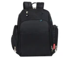 Fisher-Price Kaden Maternity Nappy Backpack - Black