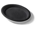 Cornstarch 30 x 25cm Oval Plate (Black) - 10pc
