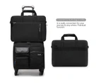 DTBG 15.6 Inch Laptop Shoulder Bag Nylon Messenger Bag Business Briefcase