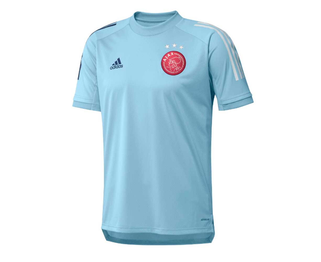 2020-2021 Ajax Adidas Training Shirt (Ice Blue) - Kids ...