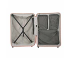 Lojel Vita 3 Piece Hardsided Suitcase Luggage Set Pink