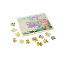 Melissa & Doug Wooden Jigsaw Puzzle - Mermaid Fantasea - 48 pieces