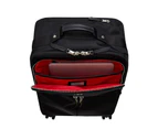 Knomo Mayfair Parklane 4 Wheel Board Tote 15" Suitcase Luggage Black