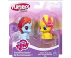 Playskool Friends My Little Pony Figure Two-Pack Rainbow Dash and Bumblesweet