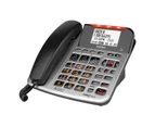 SSE47+1 UNIDEN Corded & Cordless Phone For Visual & Hearing Impaired  Large Display Screen and Buttons  CORDED & CORDLESS PHONE