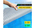Solar Swimming Pool Cover 400 Micron Outdoor Blanket Isothermal 7 Size Fast Post