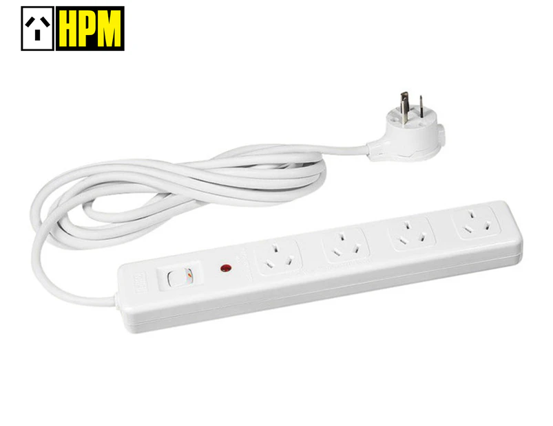 HPM 4-Outlet Power Board w/ Master Switch