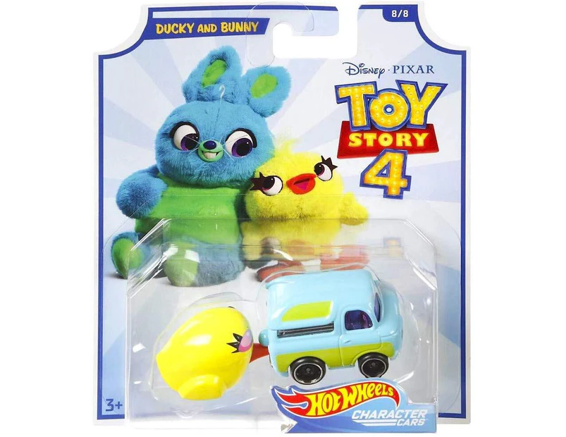 Hot Wheels Toy Story 4 Ducky and Bunny Character Cars Catch .au