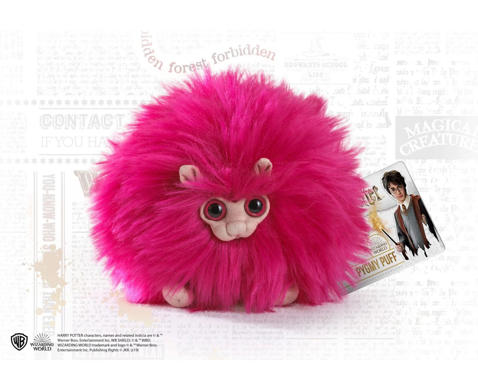 Pygmy Puff Pink Plush