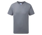 Jerzees Schoolgear Childrens/Kids Slim Fit Cotton T-Shirt (Convoy Grey) - RW5429