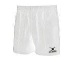 Gilbert Rugby Mens Kiwi Pro Rugby Shorts (White) - RW5399