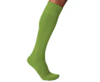 Kariban Proact Mens Cushioned Rib Top Sports Socks (Sporty Lime) - RW4231
