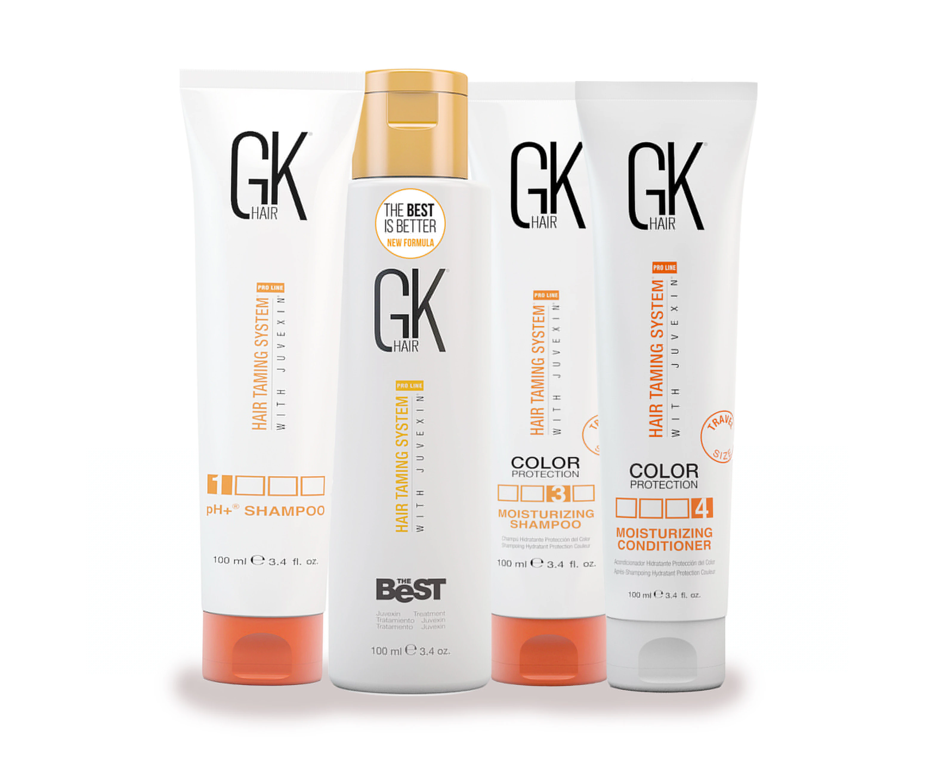 GKhair The Best Hair Straightening and Smoothing Blowout Kit 100ml/3,4oz