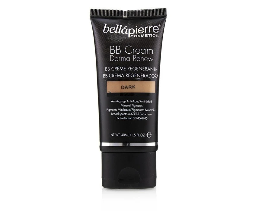 Bellapierre Cosmetics Derma Renew BB Cream SPF 15 - Dark 40ml