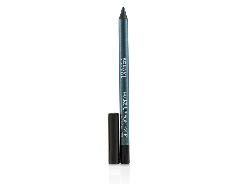 Make Up For Ever Aqua XL Extra Long Lasting Waterproof Eye Pencil  # I32 (Iridescent Lagoon Green) 1.2g/0.04oz