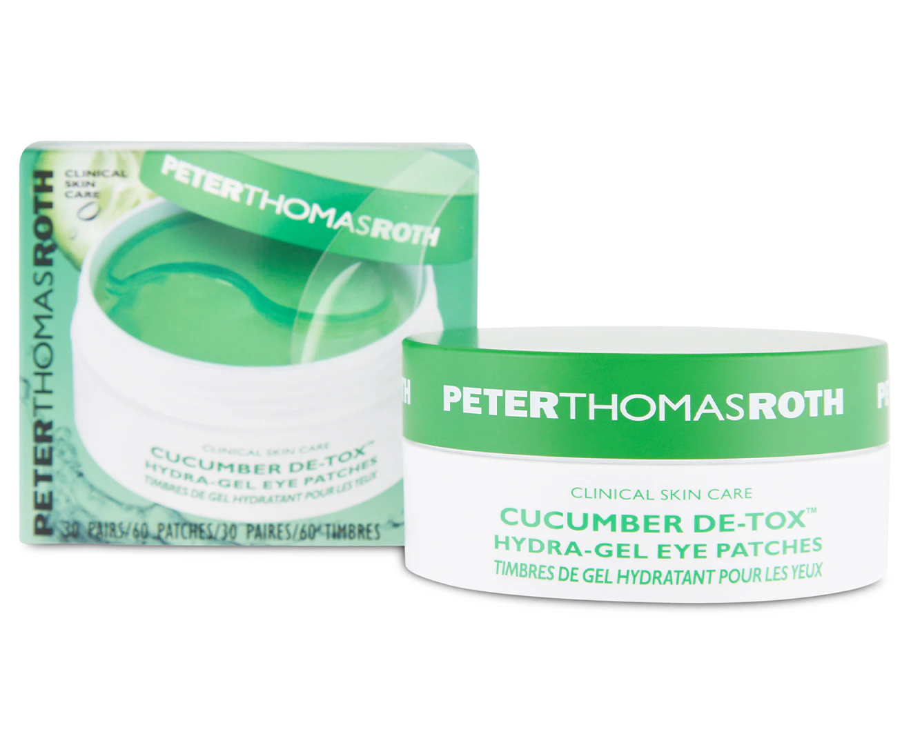 Peter Thomas Roth Cucumber De-Tox Hydra-Gel Eye Patches 30 Pairs