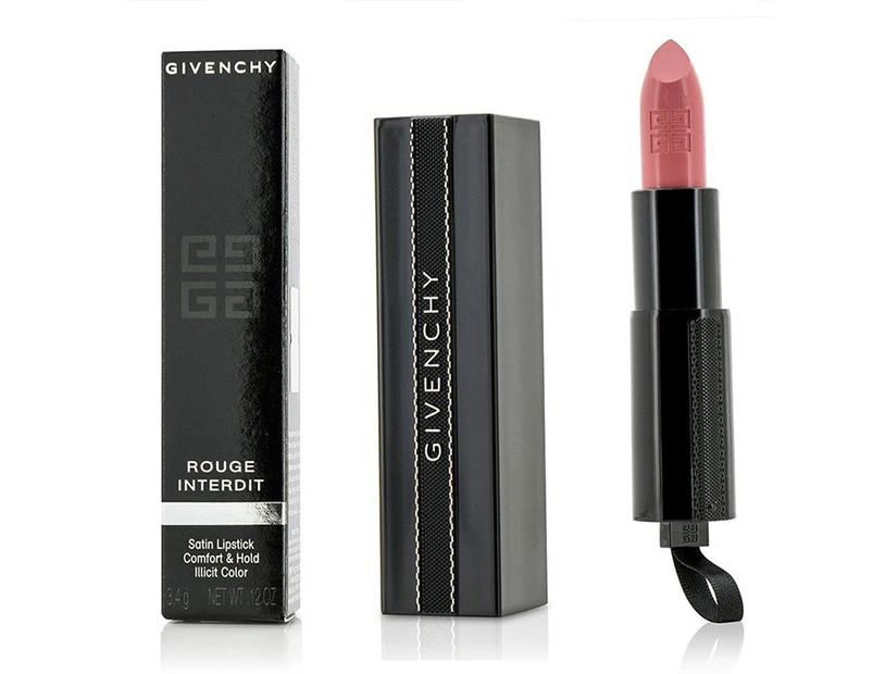Givenchy Rouge Interdit Satin Lipstick  # 19 Rosy Night 3.4g/0.12oz