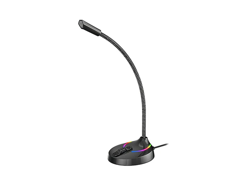 Havit GK55 RGB Backlit Gaming Desktop USB Microphone Plug and Play