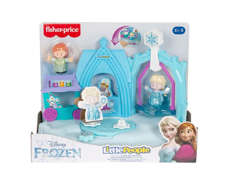 Fisher-Price Little People Disney Frozen Arendelle Winter Wonderland - Blue