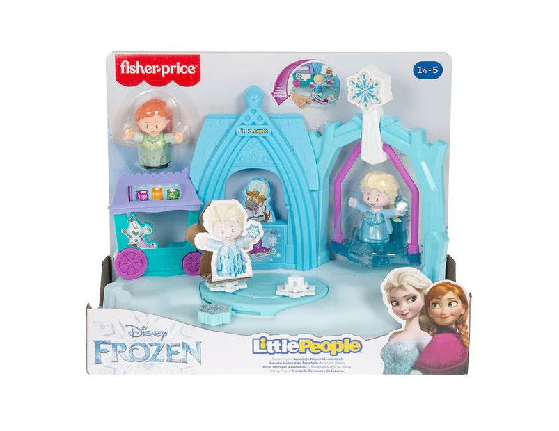 Fisher-Price Little People Disney Frozen Arendelle Winter Wonderland - Blue