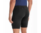 Rhino Childrens Boys Thermal Underwear Sports Base Layer Shorts (Black) - RW1295