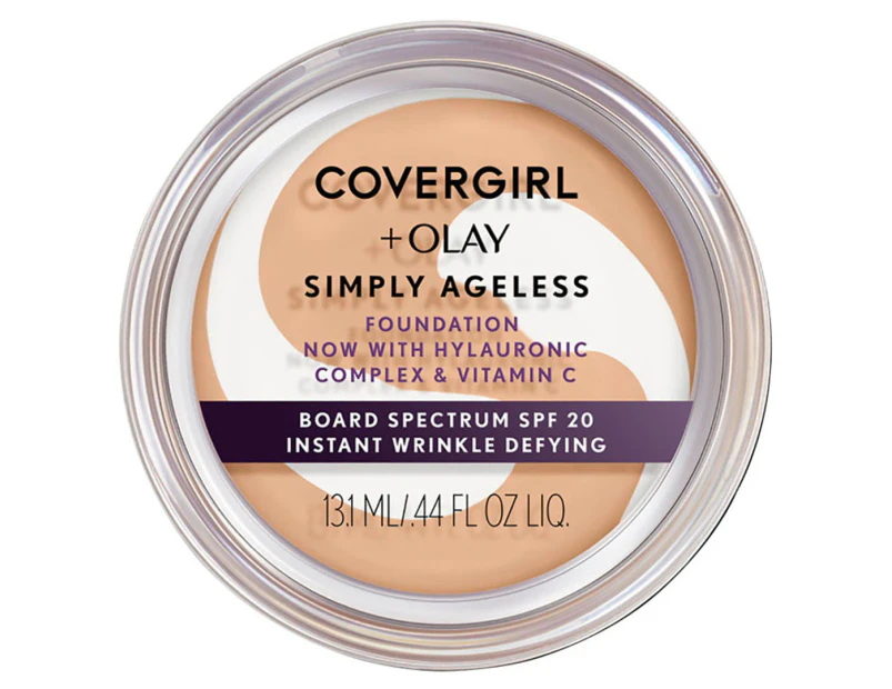 CoverGirl + Olay Simply Ageless Instant Wrinkle Defying Foundation 13mL - Classic Ivory