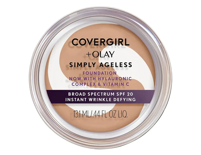 CoverGirl + Olay Simply Ageless Instant Wrinkle Defying Foundation 13mL - Natural Beige