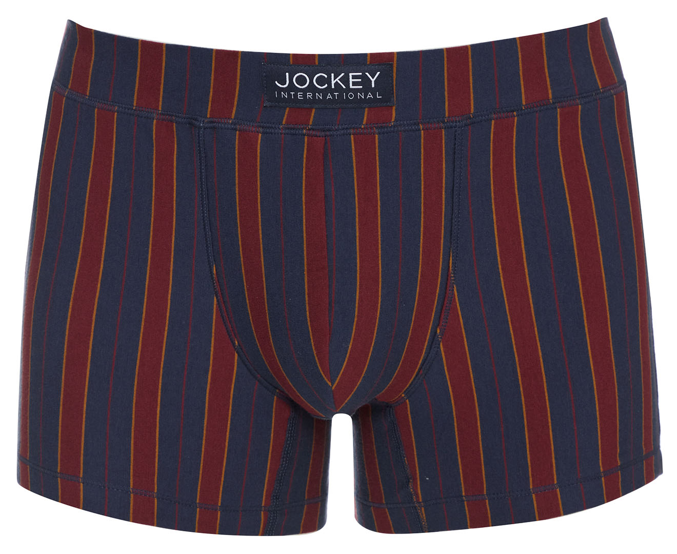 Jockey Men's London Trunks - Navy/Burgundy | Catch.com.au